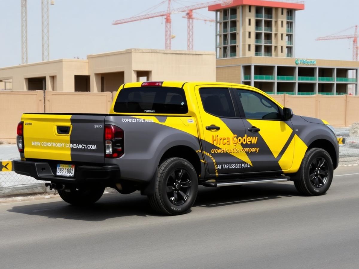 Pickup Branding in Dubai by Wecare